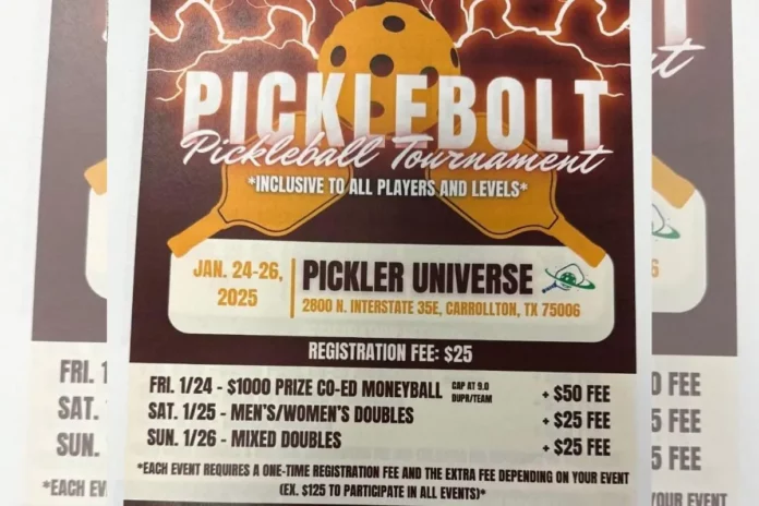 Carrollton Hosts Picklebolt Tournament