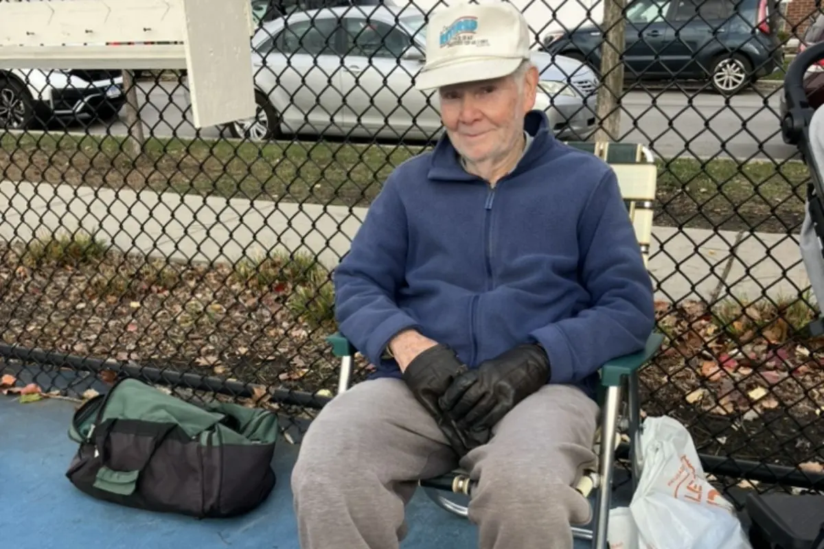 Don O'Brien rules the pickleball court 1