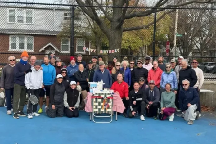 95-Year-Old Pickleball Player