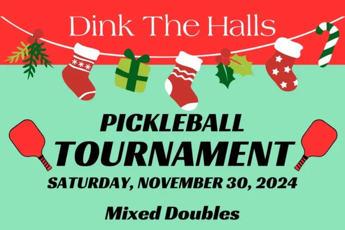 Holiday Spirit on the Pickleball Court Holiday Spirit on the Pickleball Court