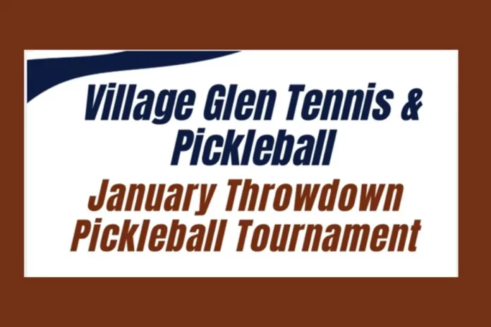 January Throwdown Pickleball Tournament