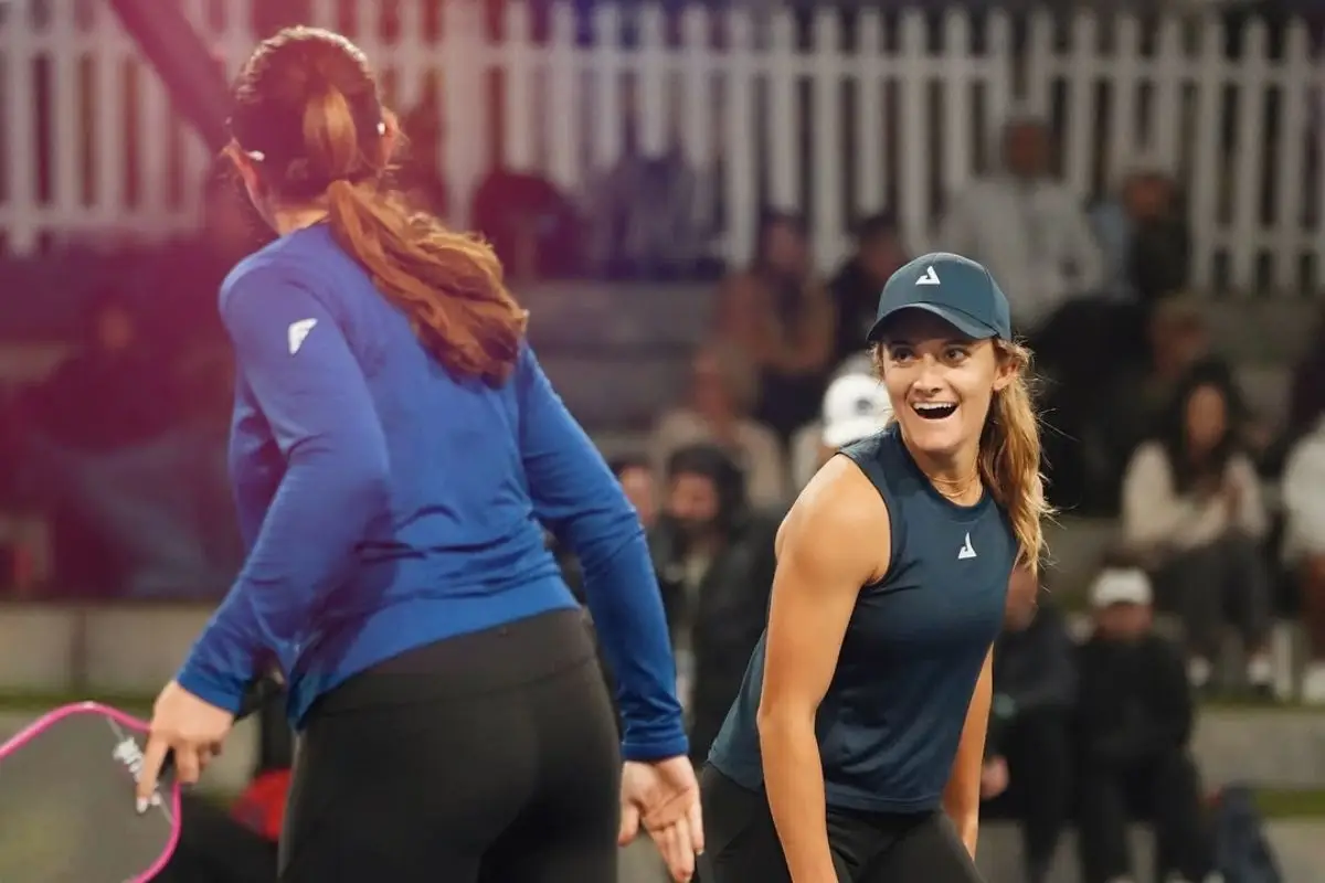 Jorja Johnson and Lacy Schneemann