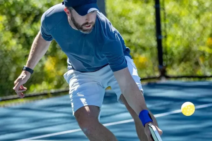 Left-Handed Backhand Shot in Pickleball  Left-Handed Backhand Shot in Pickleball