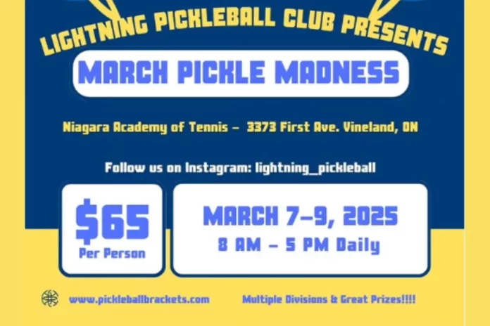 March Pickle Madness Tournament 