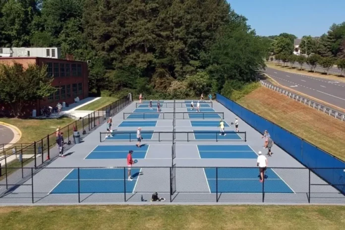 New Pickleball Courts at Veterans Memorial Park