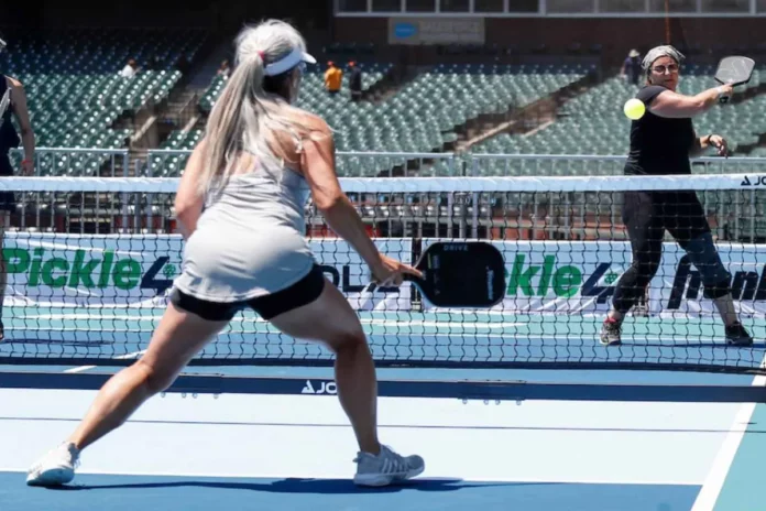 Perfect Block Shot in Pickleball