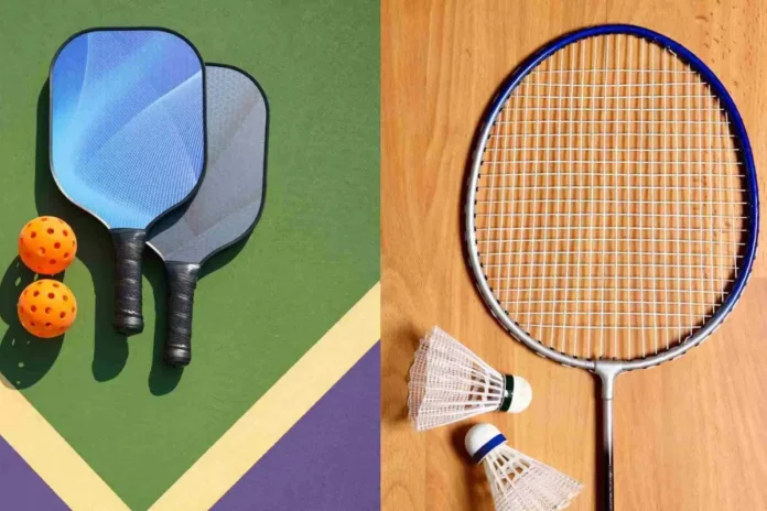 Pickleball Meets Badminton