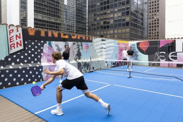 Rooftop Pickleball Returns to Hilton Melbourne