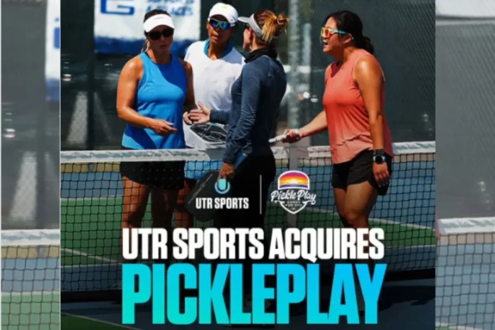 UTR Sports Joins Forces with PicklePlay