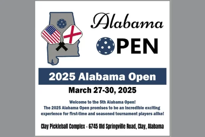 2025 Alabama Open Pickleball Tournament 