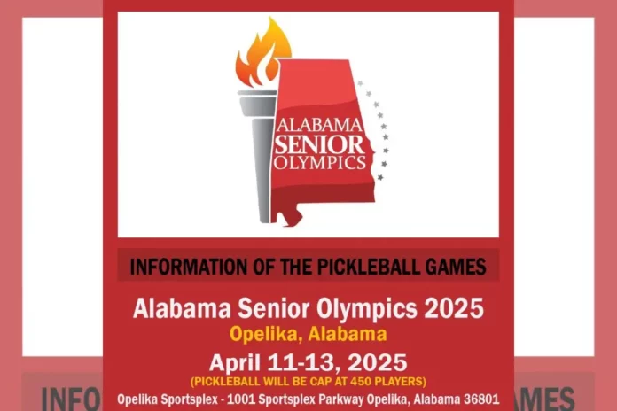 Alabama Senior Olympics Pickleball Tournament