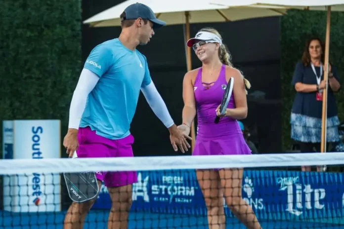 Anna Leigh Waters and Ben Johns