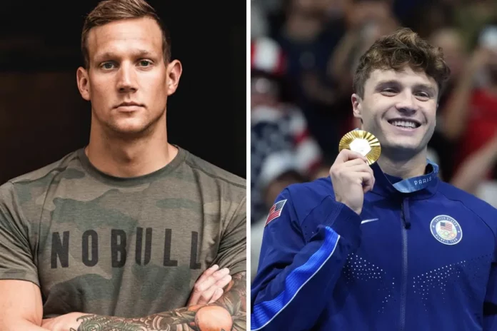 Bobby Finke and Caeleb Dressel's Pickleball Match
