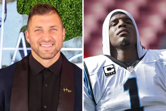 Cam Newton and Tim Tebow's Pickleball Match