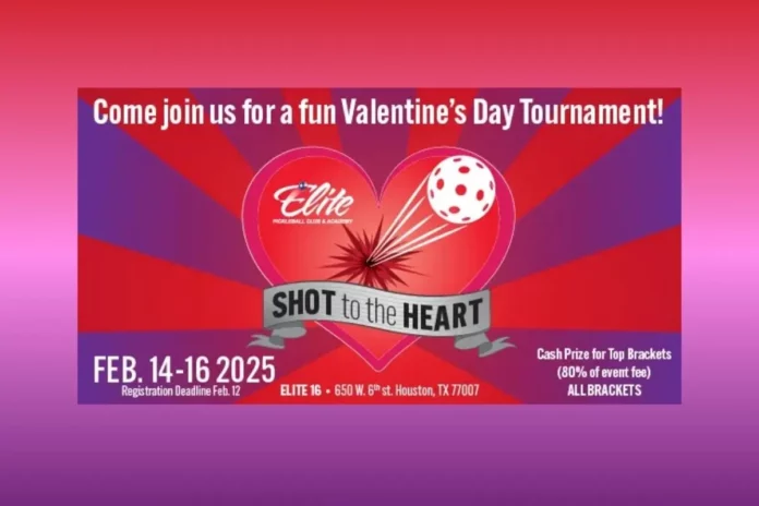 Elite Shot To The Heart Pickleball Tournament