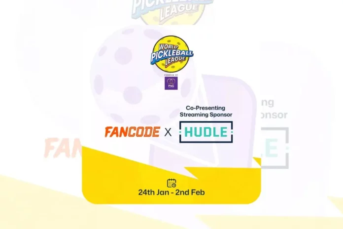 FanCode and Hudle Team Up for the World Pickleball League