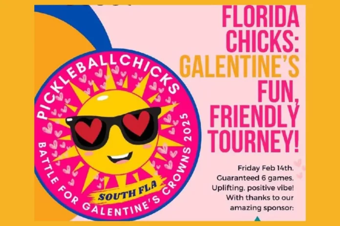 Florida Chicks Galentine's Pickleball Tournament