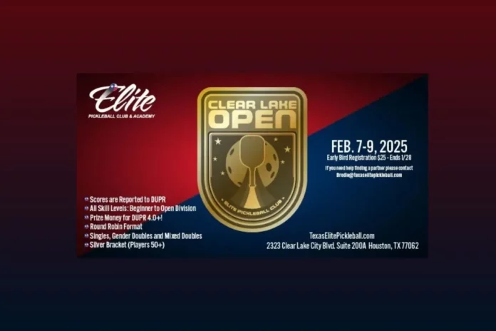 Houston's Elite Clear Lake Open Houston's Elite Clear Lake Open