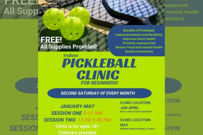 Pickleball Clinics in Brownstown
