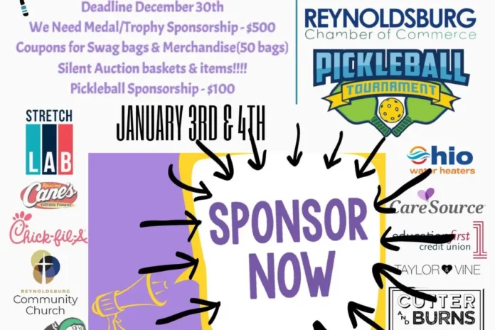 Reynoldsburg Chamber of Commerce Pickleball Tournament