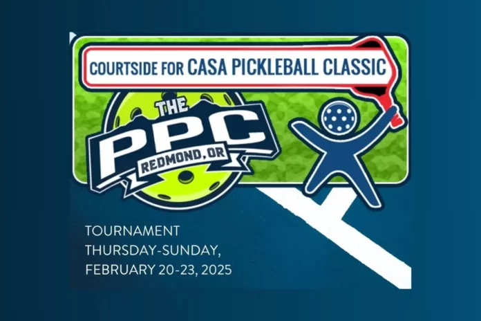 Courtside for CASA Pickleball Classic