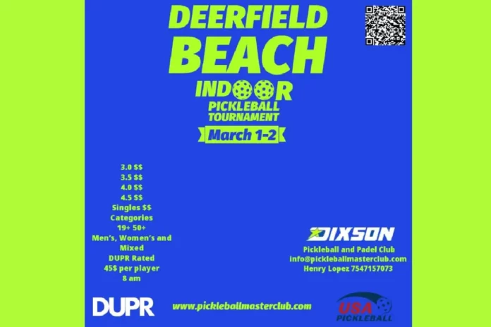 Deerfield Beach Indoor Tournament