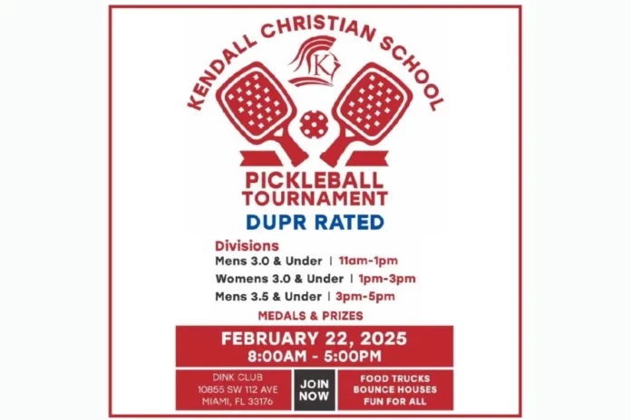 Kendall Christian School's Pickleball Tournament