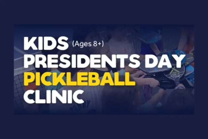 Kids Presidents Day Pickleball Clinic