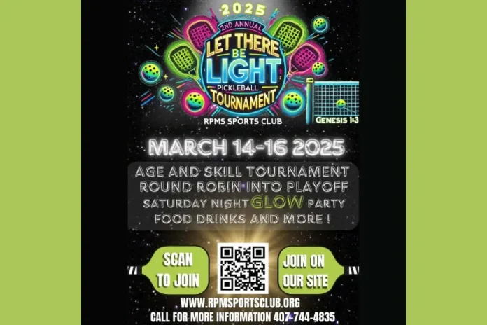 Let There Be Light Pickleball Tournament