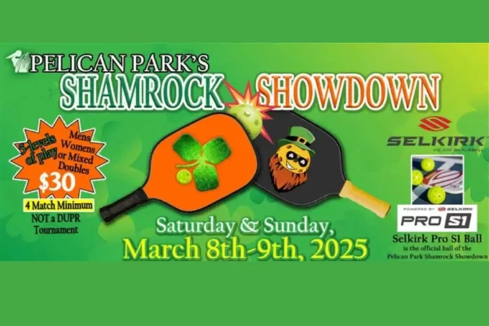 Shamrock Showdown pickleball tournament