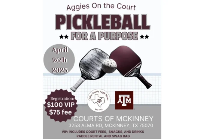 Aggies on the Court Pickleball Tournament Aggies on the Court Pickleball Tournament
