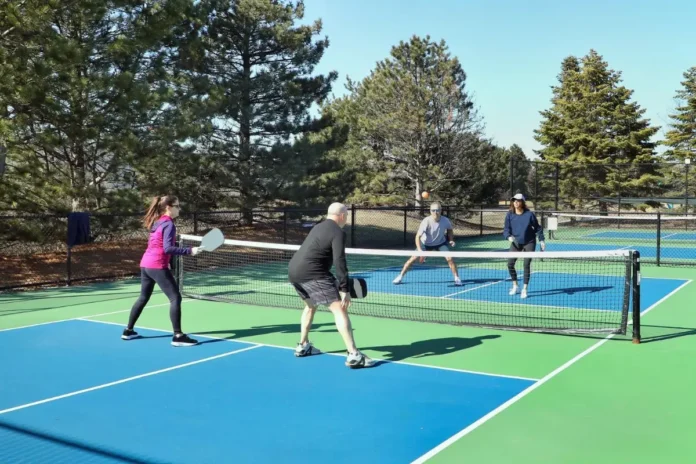 Boerne City Park Adds Temporary Pickleball Courts