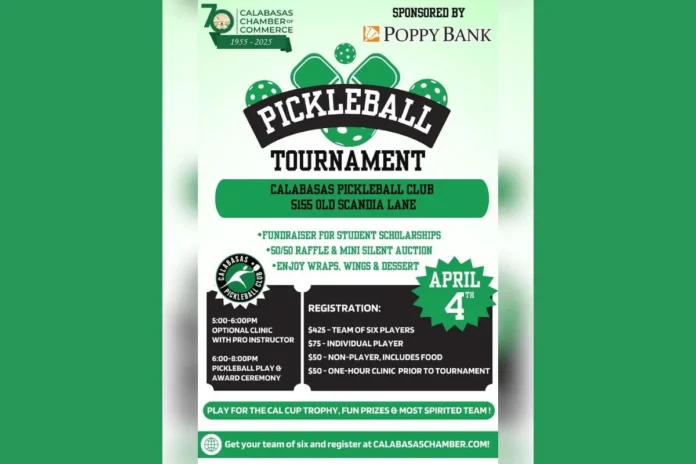 Calabasas Hosts Inaugural Pickleball Tournament