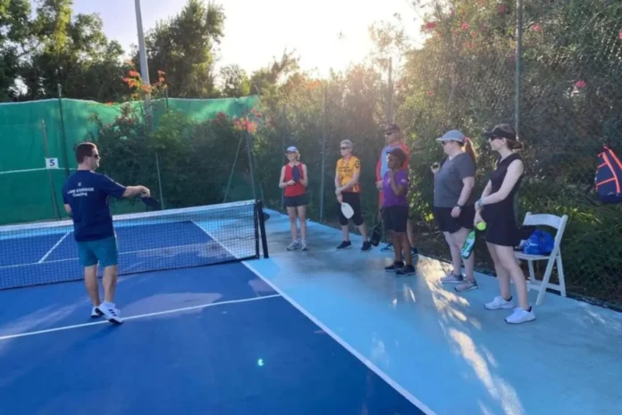 Inver Grove Heights Hosts Pickleball Class