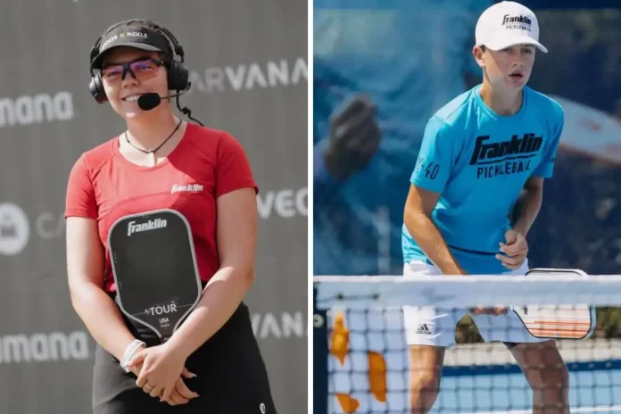 Jorja Johnson and Hayden Patriquin