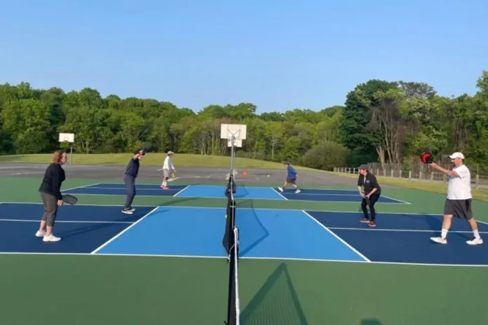 New Pickleball Courts at Gillette Stadium Complex