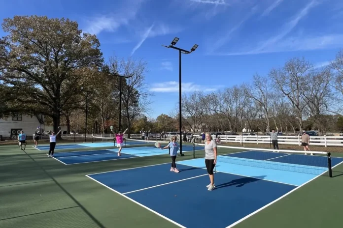 Homer Skelton Foundation Funds Pickleball Courts