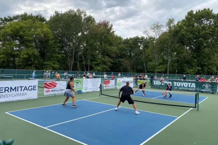 Pickleball Players Battle for Golden Ticket Pickleball Players Battle for Golden Ticket