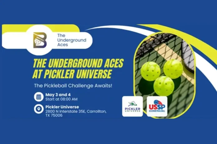 Carrollton's Underground Pickleball Tournament