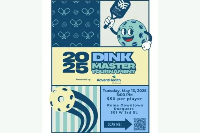 Dink Master Pickleball Tournament