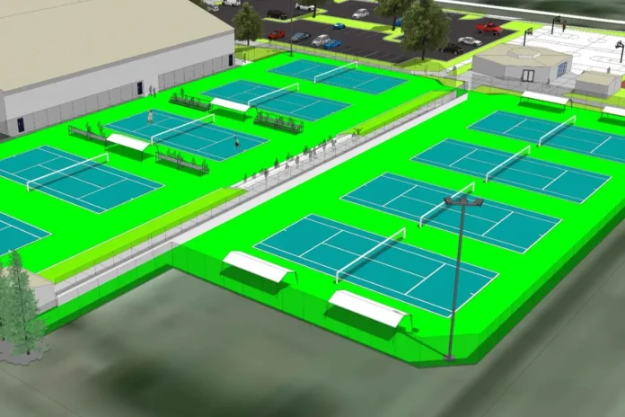 Pickleball Courts at Umpqua Valley Tennis Center
