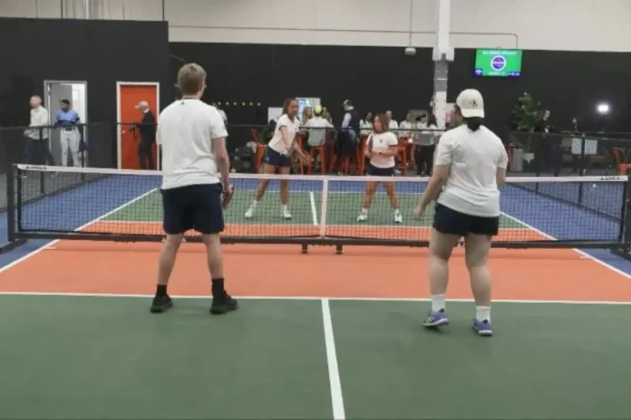 Friendly Pickleball Match