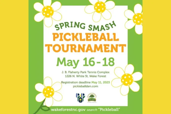 Spring Smash Pickleball Tournament 