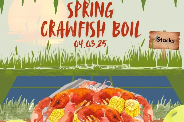 Stacks Pickleball's Spring Crawfish Boil