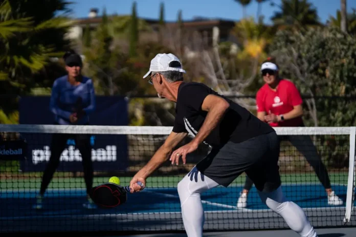 3-Person Pickleball Midcourt Drill