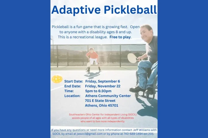 Adaptive Pickleball League Athens