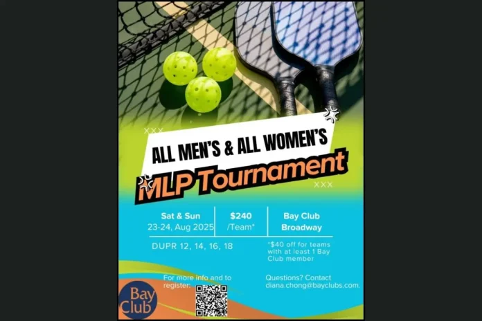 Burlingame Minor League Pickleball Tournament Burlingame Minor League Pickleball Tournament