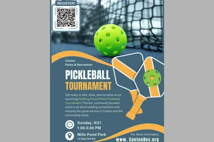 Canton Pickleball Tournament Community Event