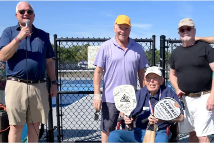 Compo Beach Pickleball Court Dedication
