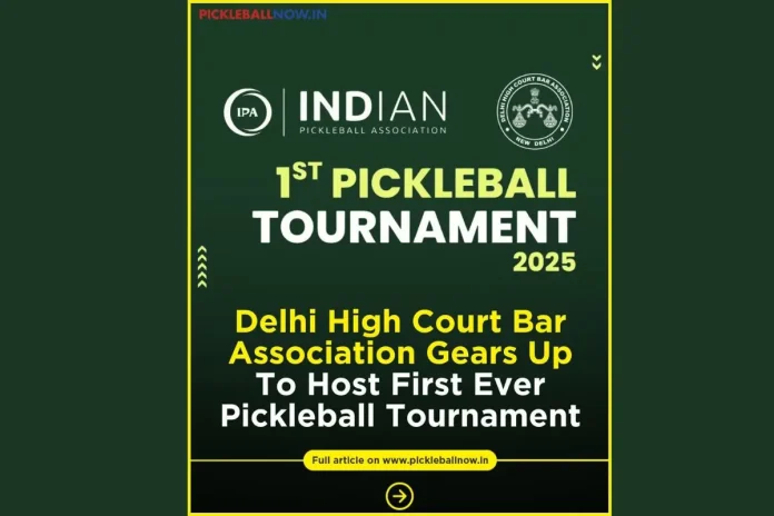 Delhi High Court Bar Association Pickleball Tournament